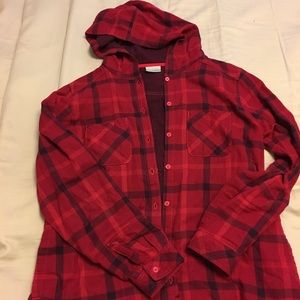 Button-Down Flannel Jacket